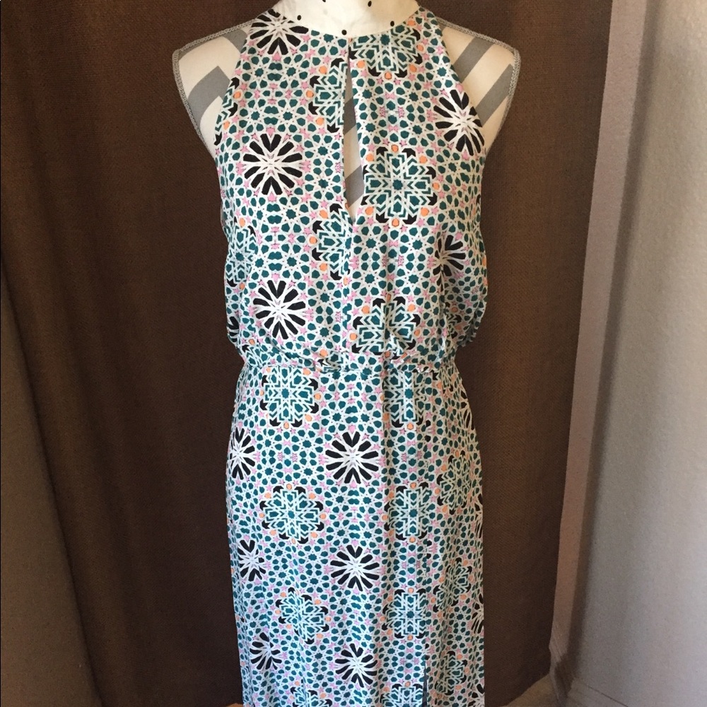 Top shop multi-print dress